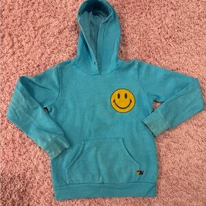 Smiley Face Blue Hoodie